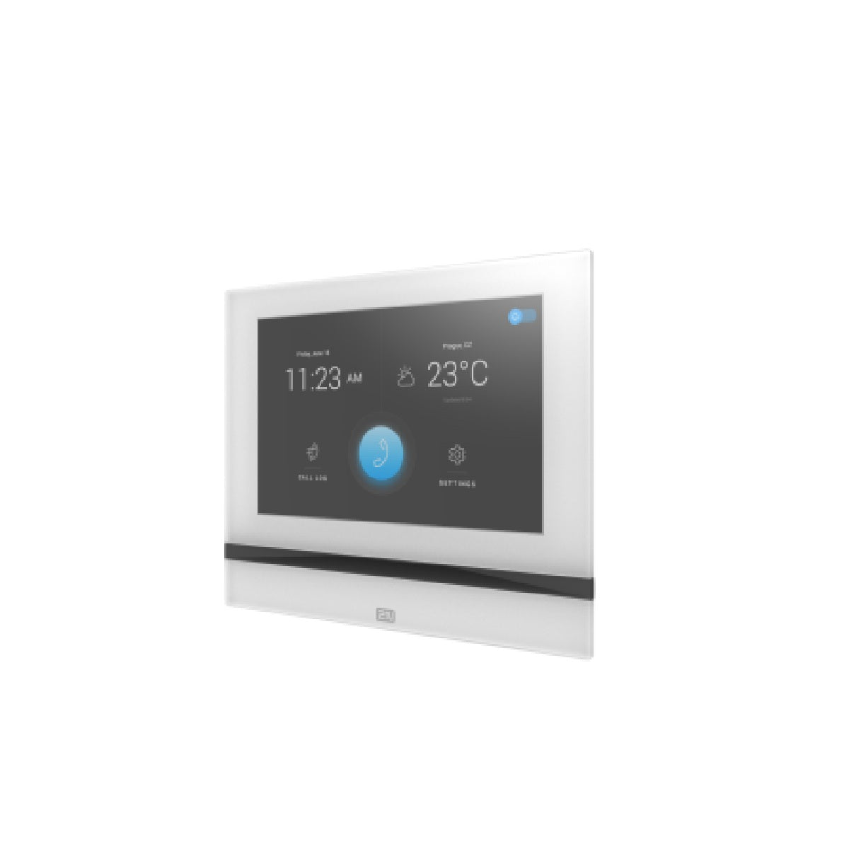 2N 02088-001 Indoor View Answering Unit, 7" Touchscreen with Wide View Angle, White
