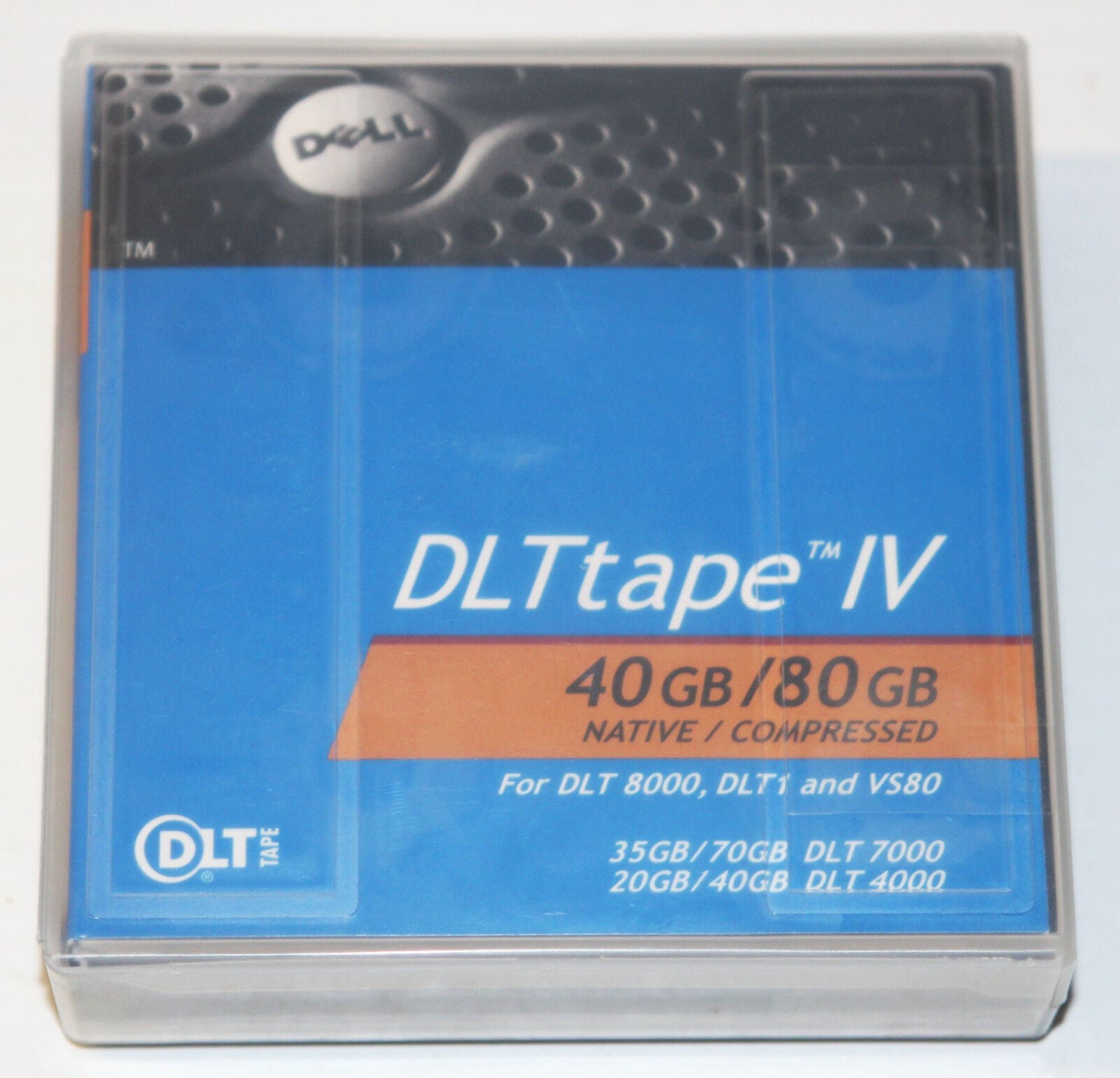 Dell 09W080 40GB/80GB DLT Tape Media Cartridge