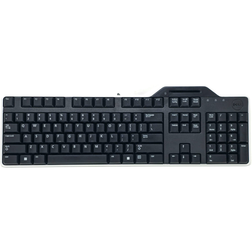 Dell 0R4F7T KB813 USB Keyboard with Smart Card Reader