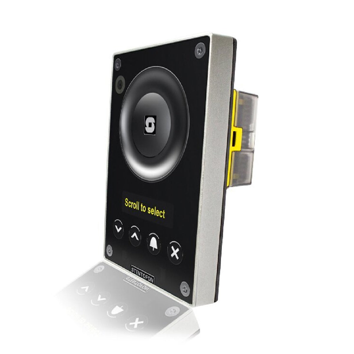 Zenitel 1008111060 TCIS-6 Black Scroll-display