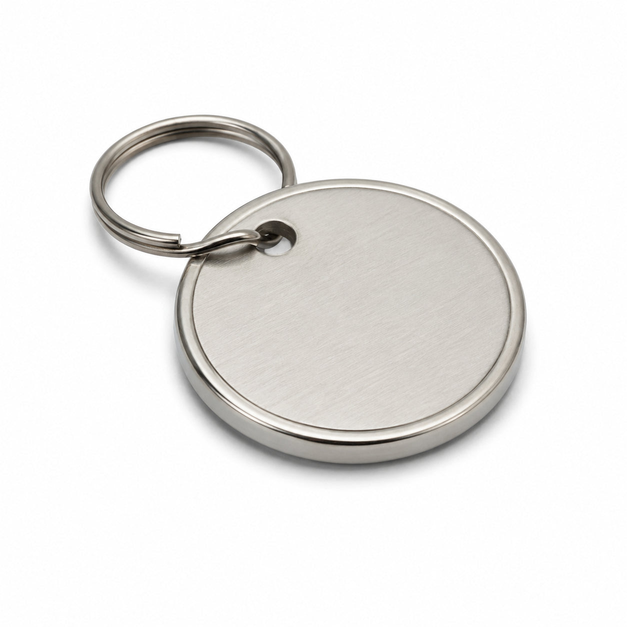 DMP 1346-TAG Key Fob Metal Rim Key Tag