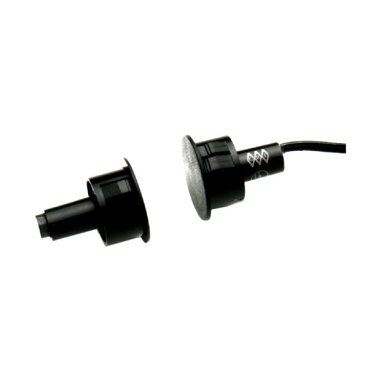 GRI 199-12WG-G Door Recessed Switch Set, 3/4" Gap DPDT, Gray