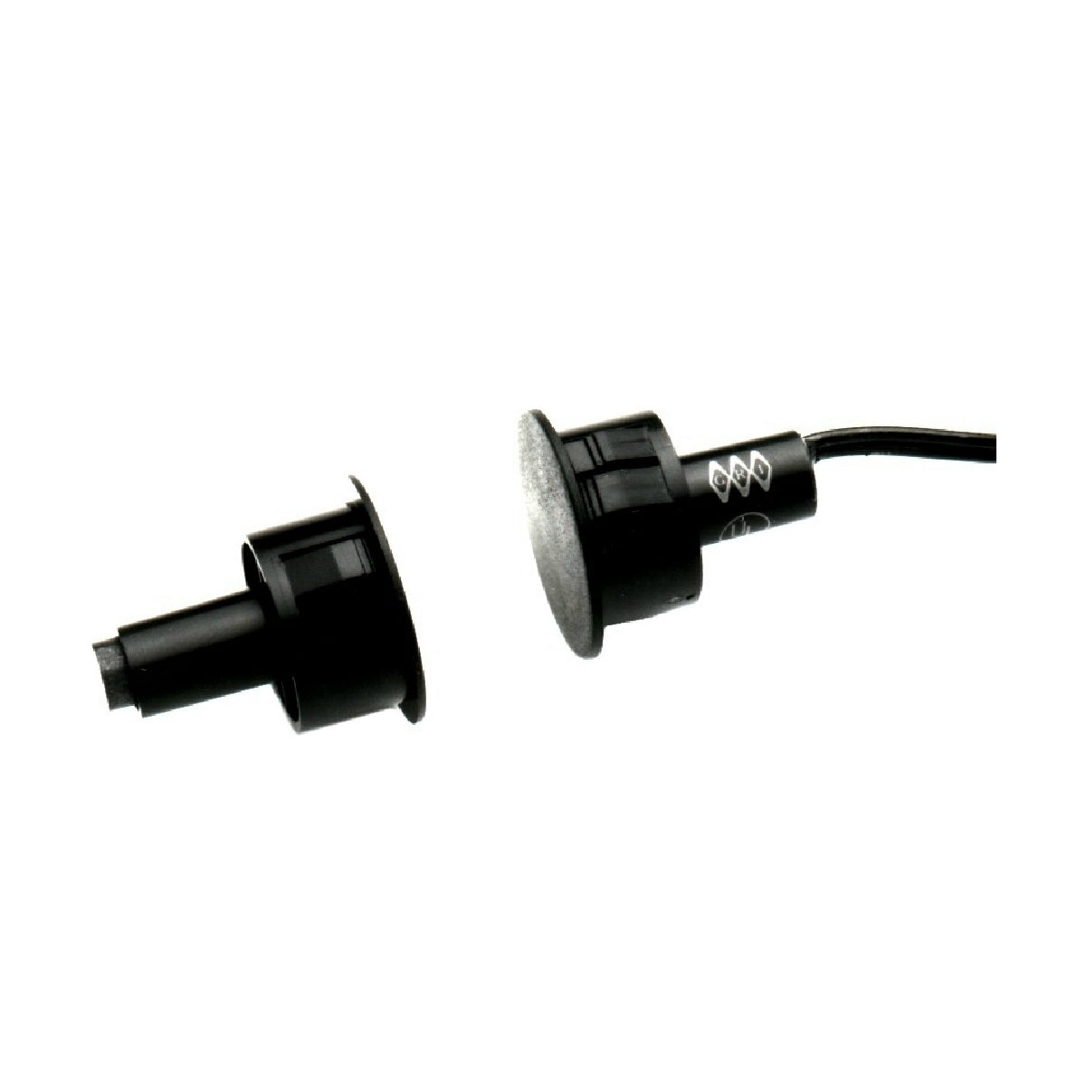 GRI 199-12-B 1" Steel Door Recessed Switch Set, Standard Gap, 5W, 175VDC, 0.25 Amp, DPDT, X 2, Brown_x000D_