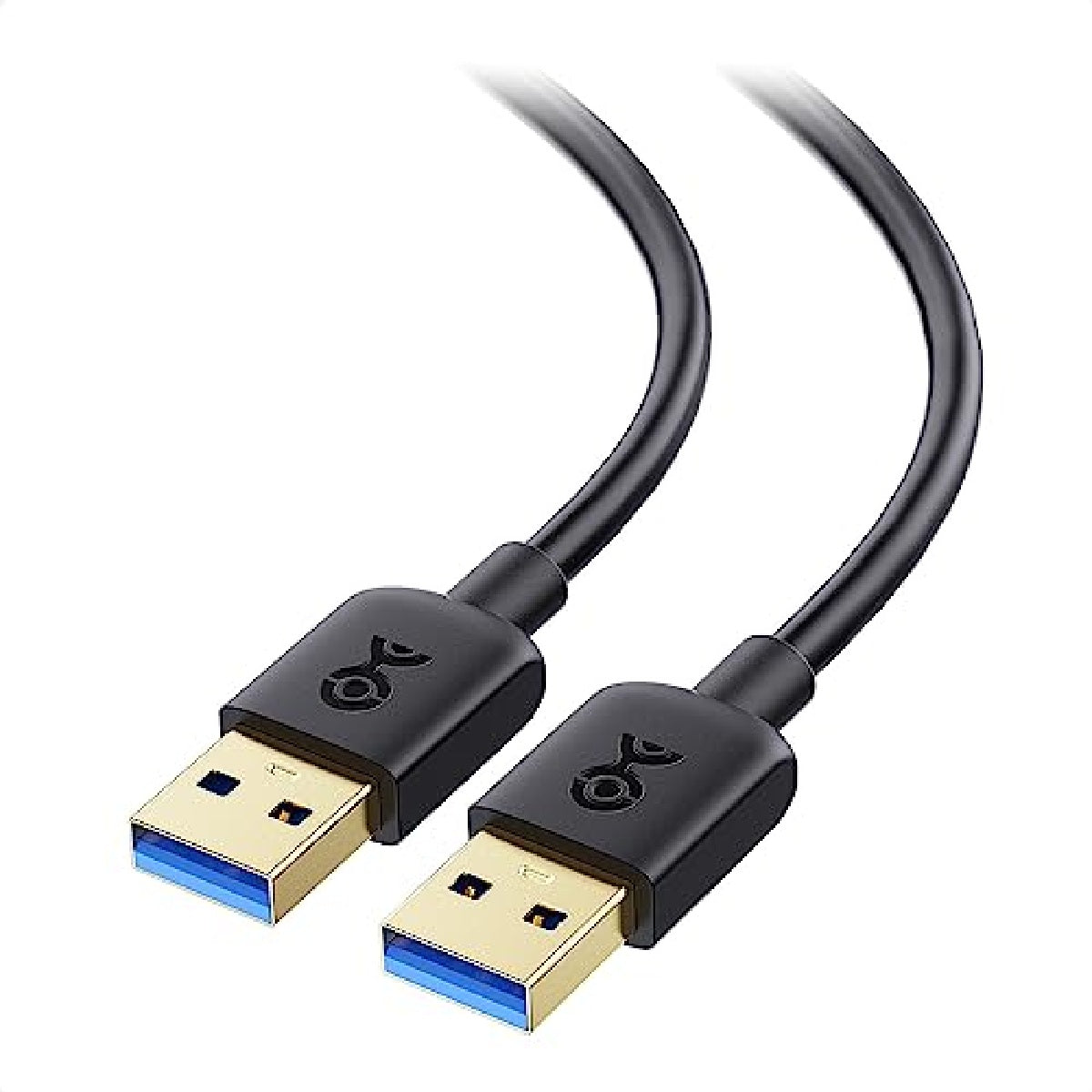 Cable Matters 200006-BLACK-15 USB 3.0 Cable (USB to USB Cable Male to Male) Black 15 Feet in Length