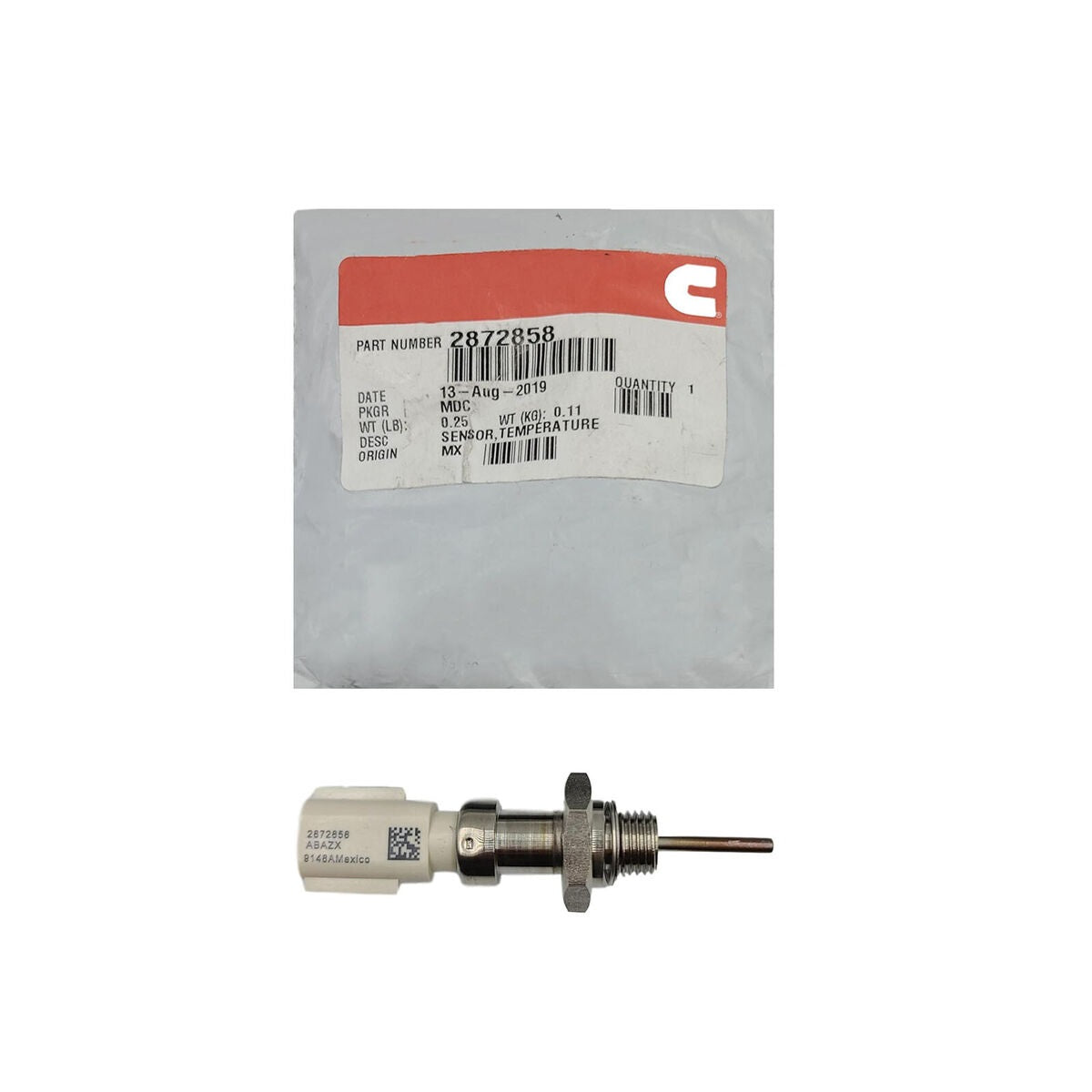 Cummins 2872858 Temperature Sensor