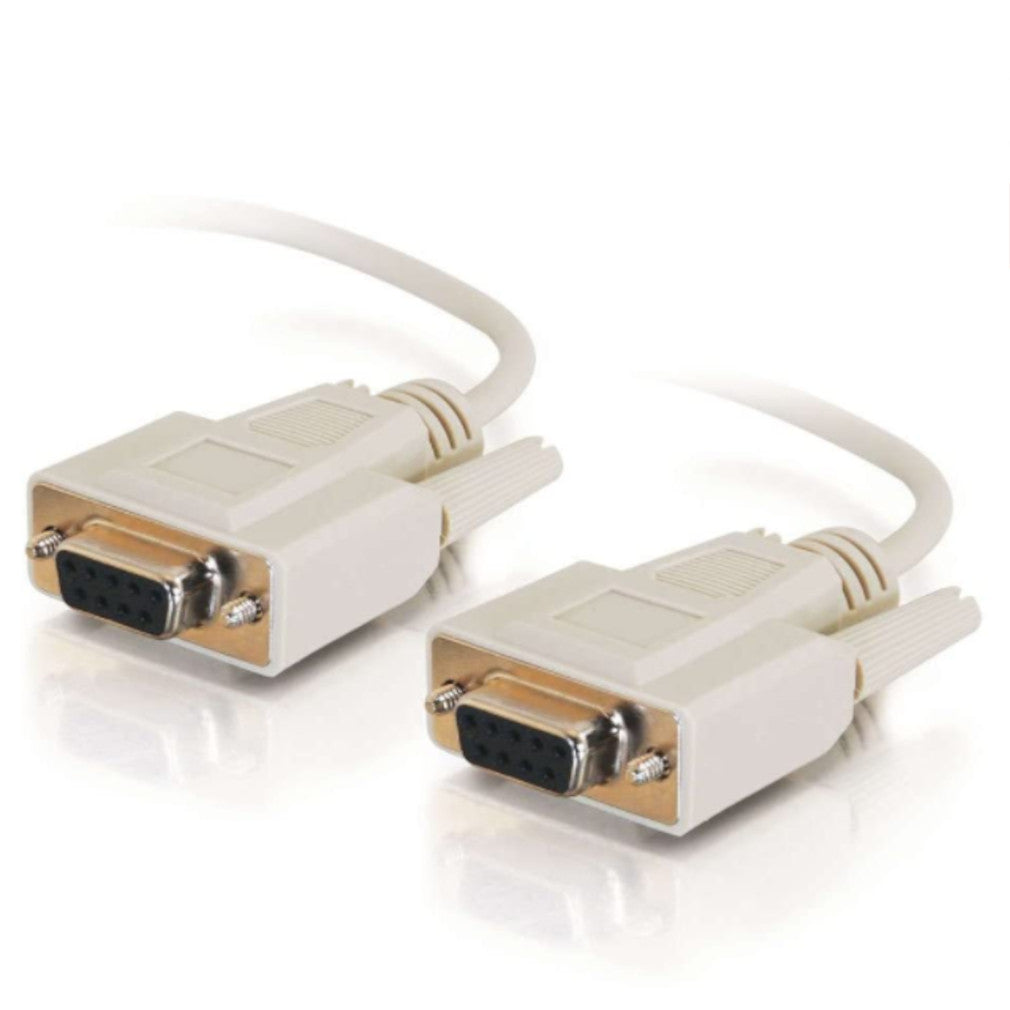 CablesToGo 03044 6' DB9 F/F Null Modem Serial Cable
