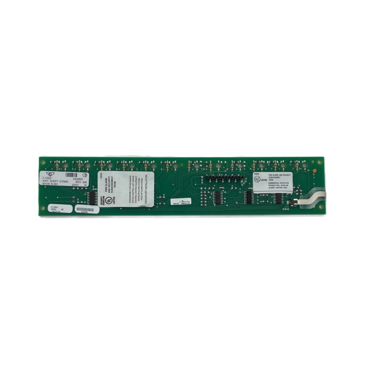 Edwards EST 3-12SG 140321 Fire Alarm 12 Switch LED Display / Control Module