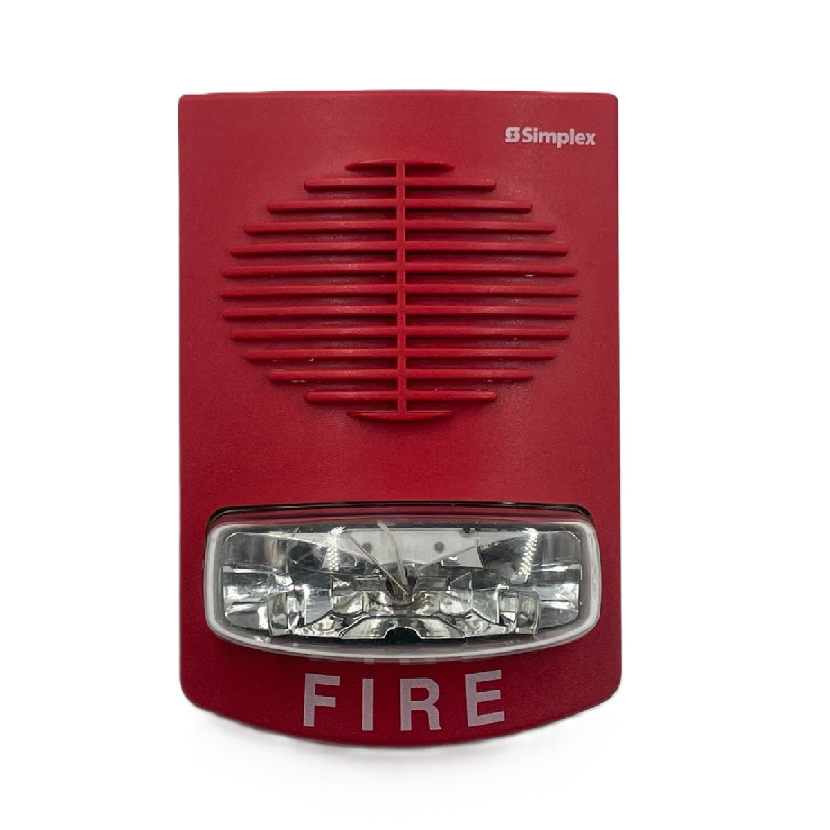 Simplex 4903-9354 Wall-Mount, White Speaker-Strobe