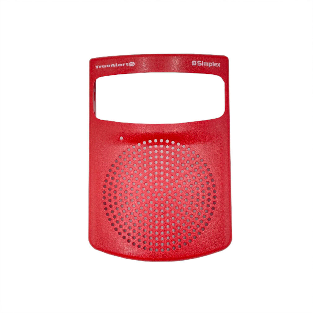 Simplex TrueAlert 49SVC-WRS Wall Mount Addressable Speaker Cover w/ Logo Only