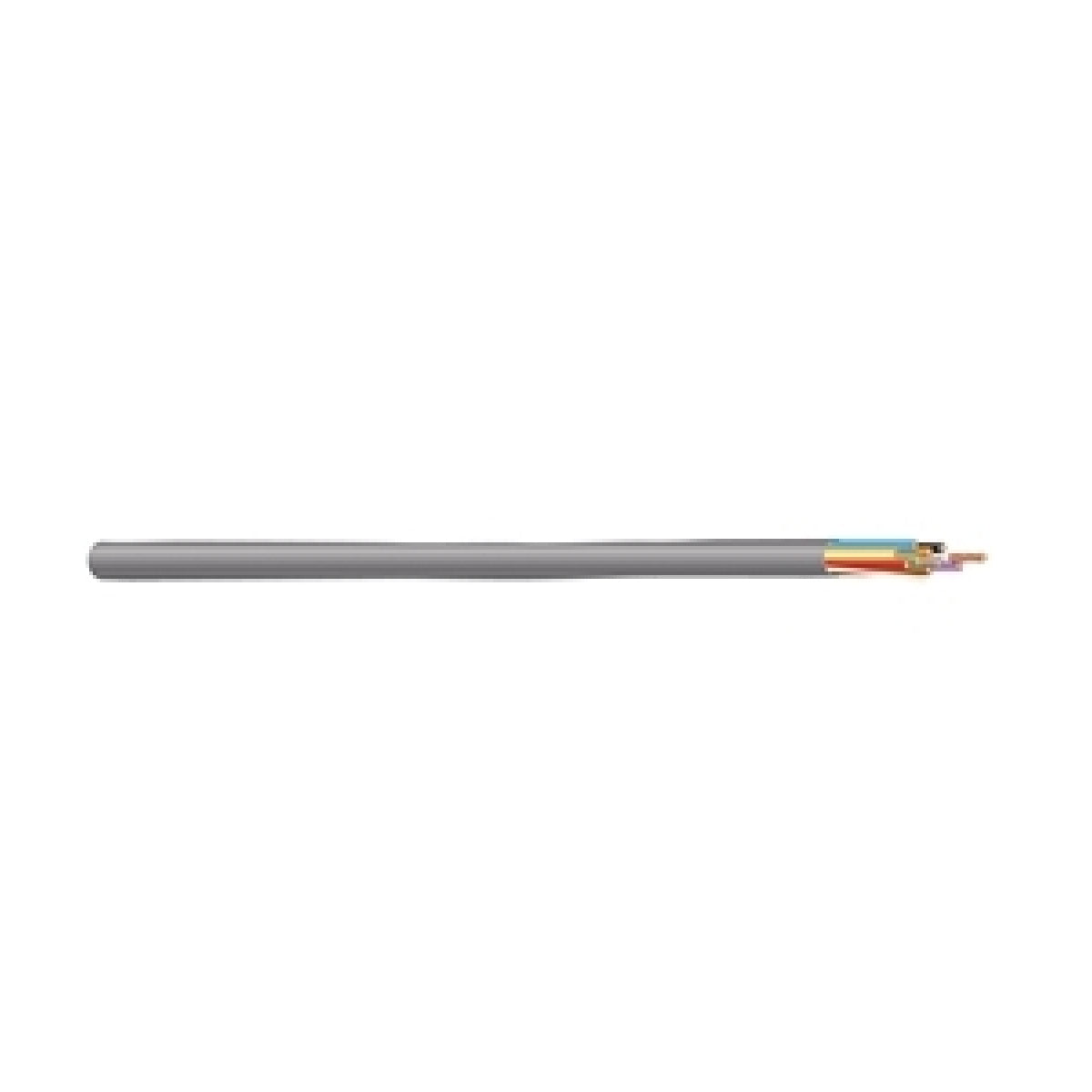 Anixter 734694-6 AL-1802P-2-1N-09-CC 18AWG 7/0152 Bare Copper
