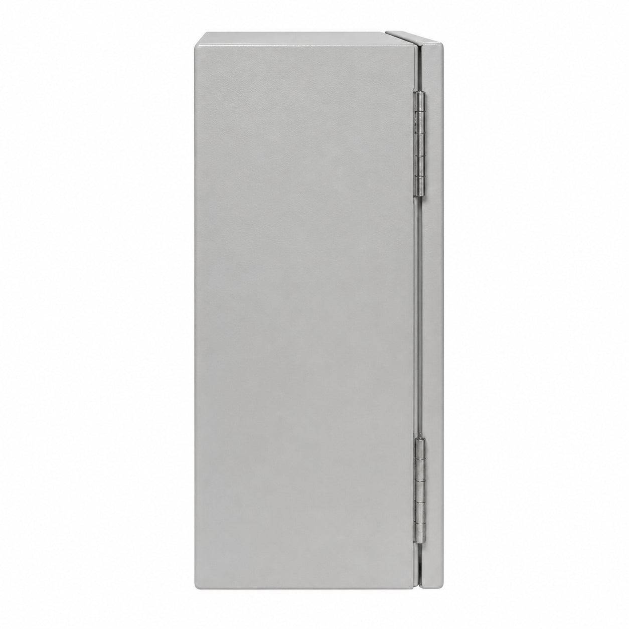 nVent HOFFMAN A20N16ALP Enclosure, Box-Lid, WallMnt, Steel, 20x16x6.62 In, NEMA 1, Hinged, Slotted Latch