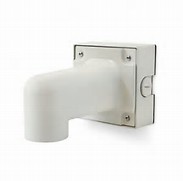 Arecont Vision AV-WMJB Wall Mount Bracket with Junction Box for Large Outdoor and Panoramic Domes, Ivory