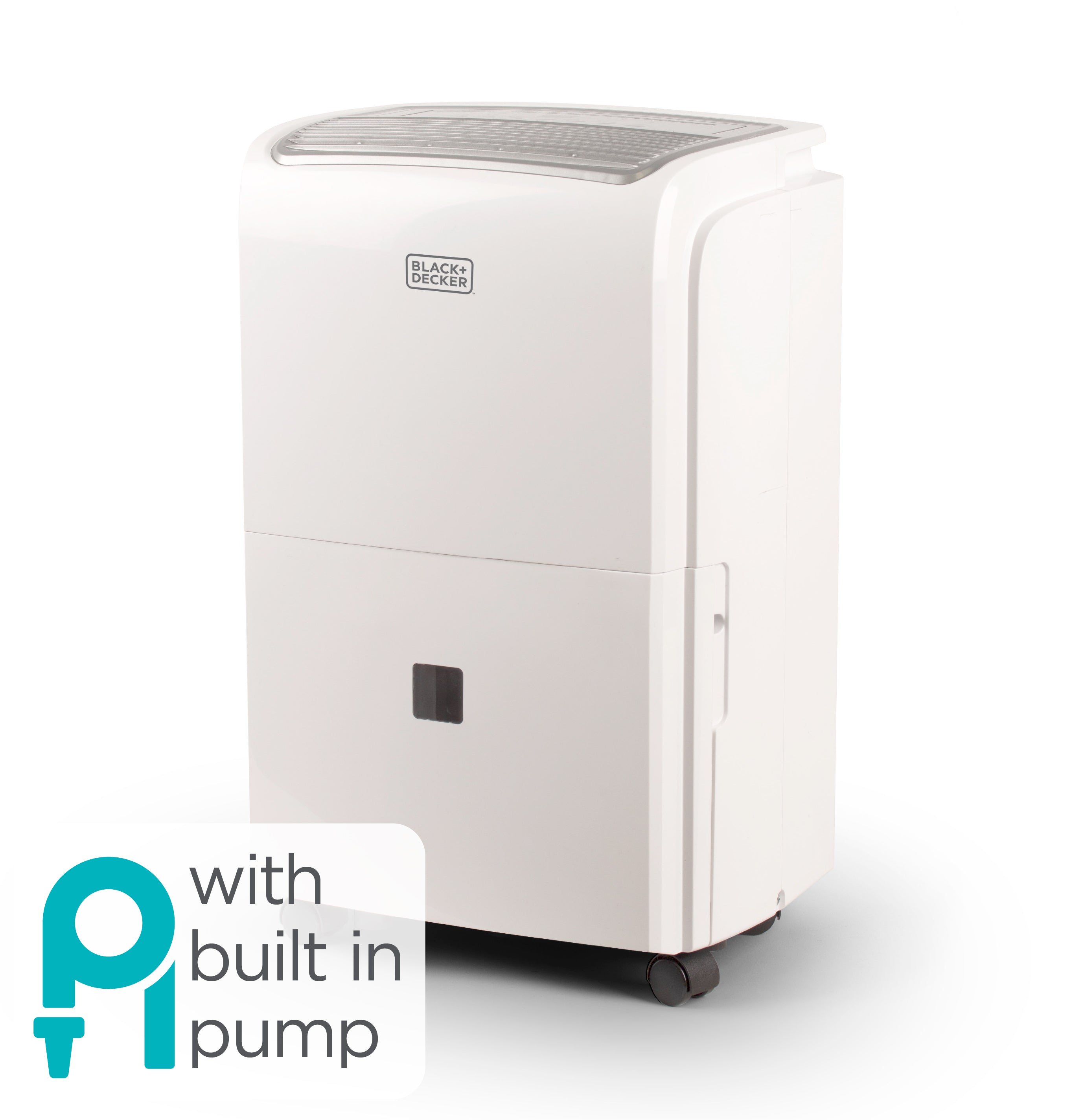 BLACK+DECKER BDT50PWTB 50-Pint 4500 Sq. Ft. Portable Dehumidifier with Built-in Pump