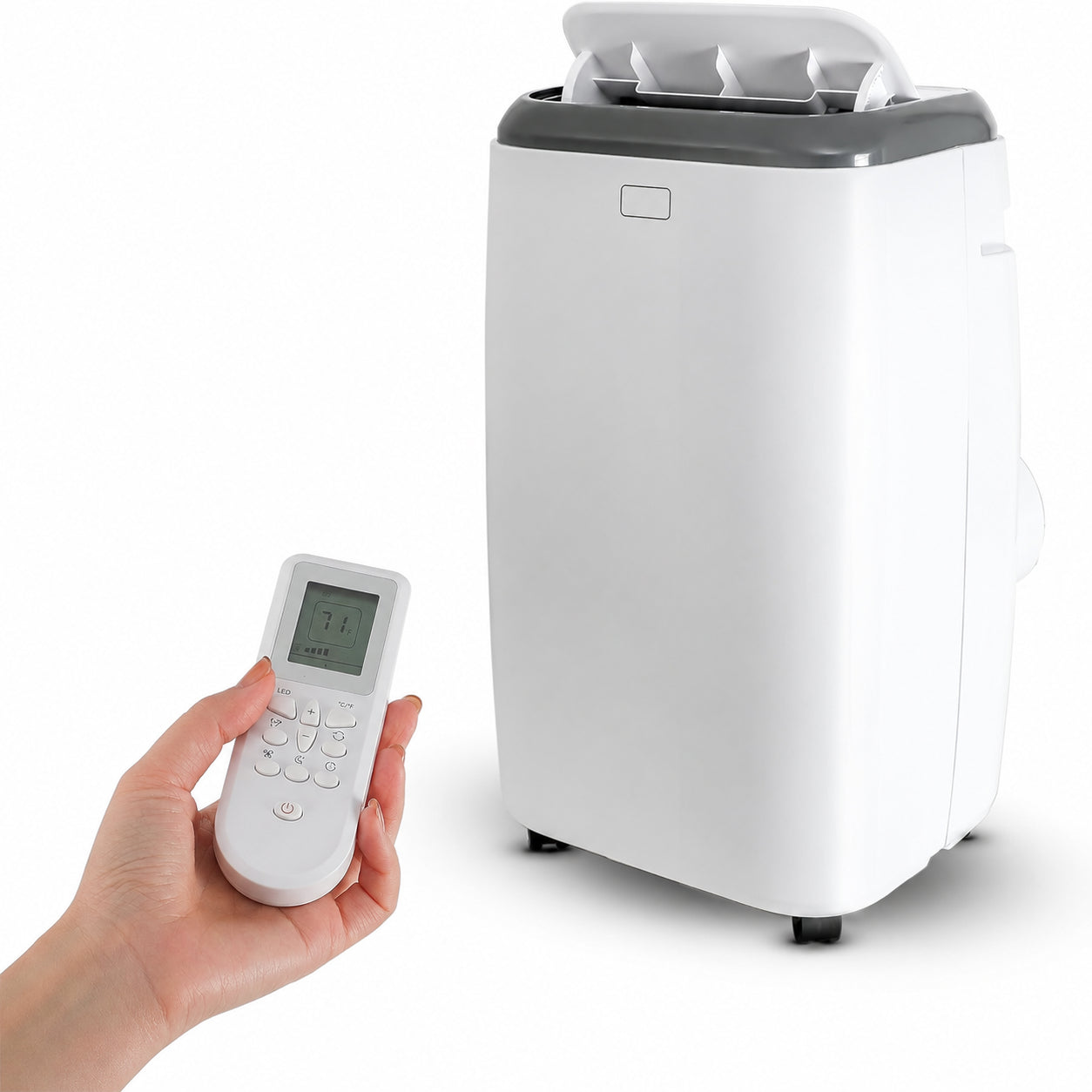 BLACK+DECKER BPP06WTB 6,000 BTU 450 Sq. Ft. Portable Air Conditioner
