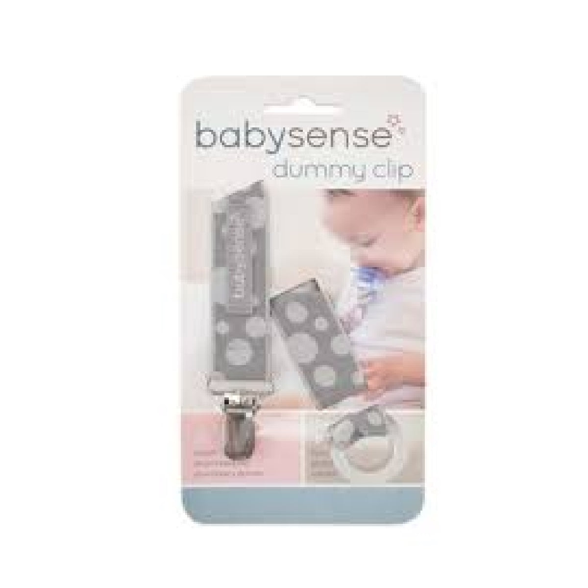 Baby Sense BYSE-PACIFIERCLIP-STONE-100PK pacifier clip (Pack of 100)