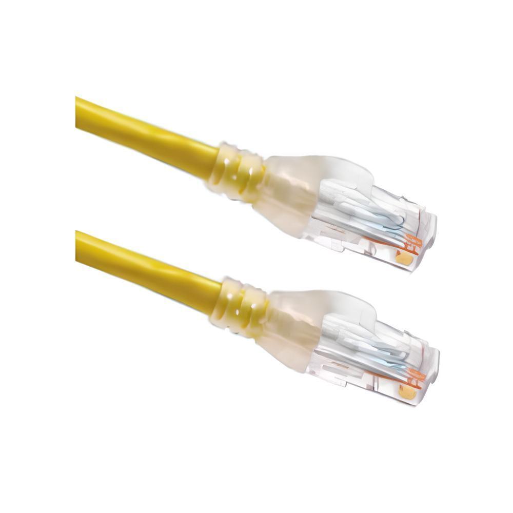 Belden C601104015 15ft Yellow Patch Cord, Lot of 13