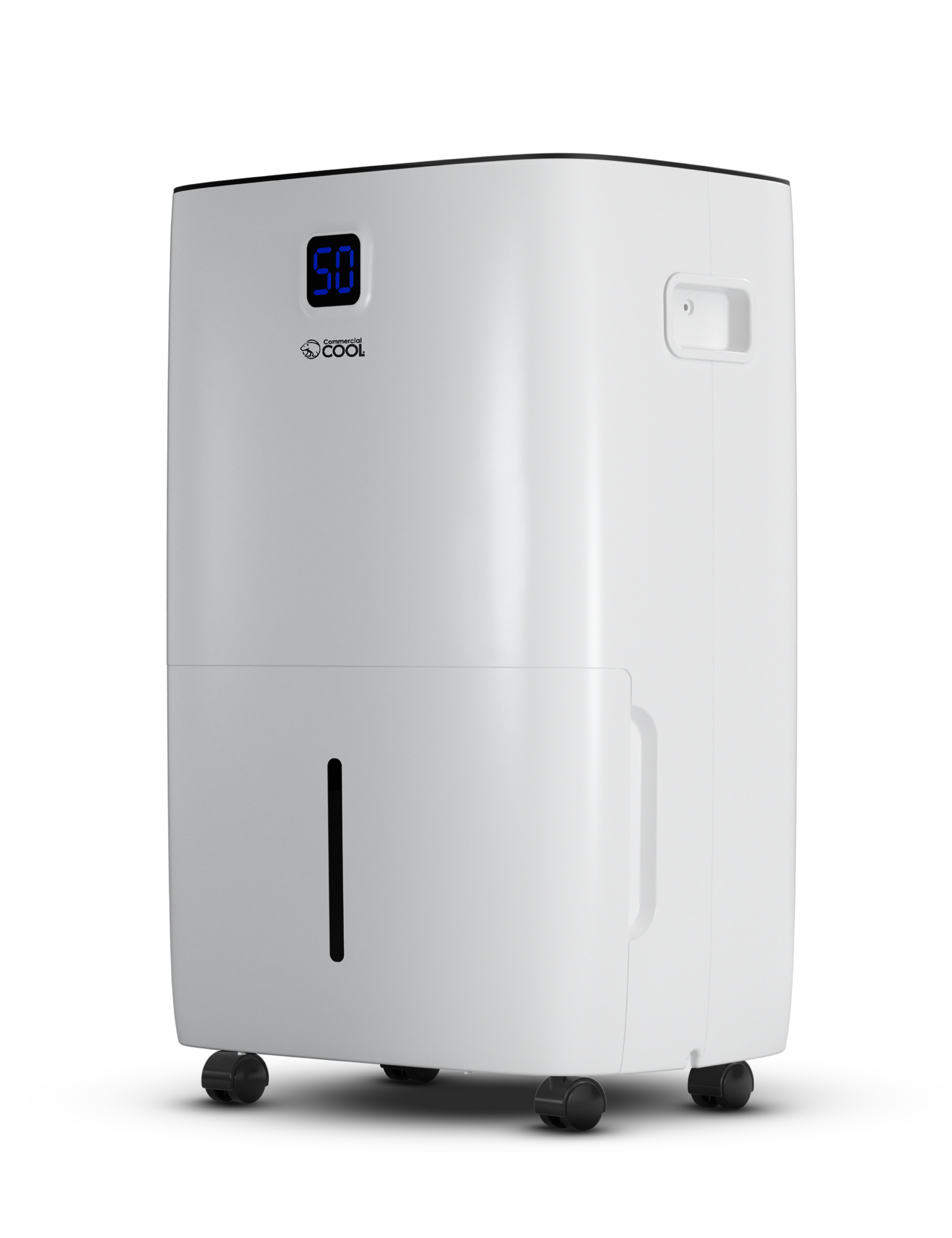 COMMERCIAL COOL CCD50PJW 50 Pint 4500 Sq. Ft. Dehumidifier with Pump & Adjustable Humidistat