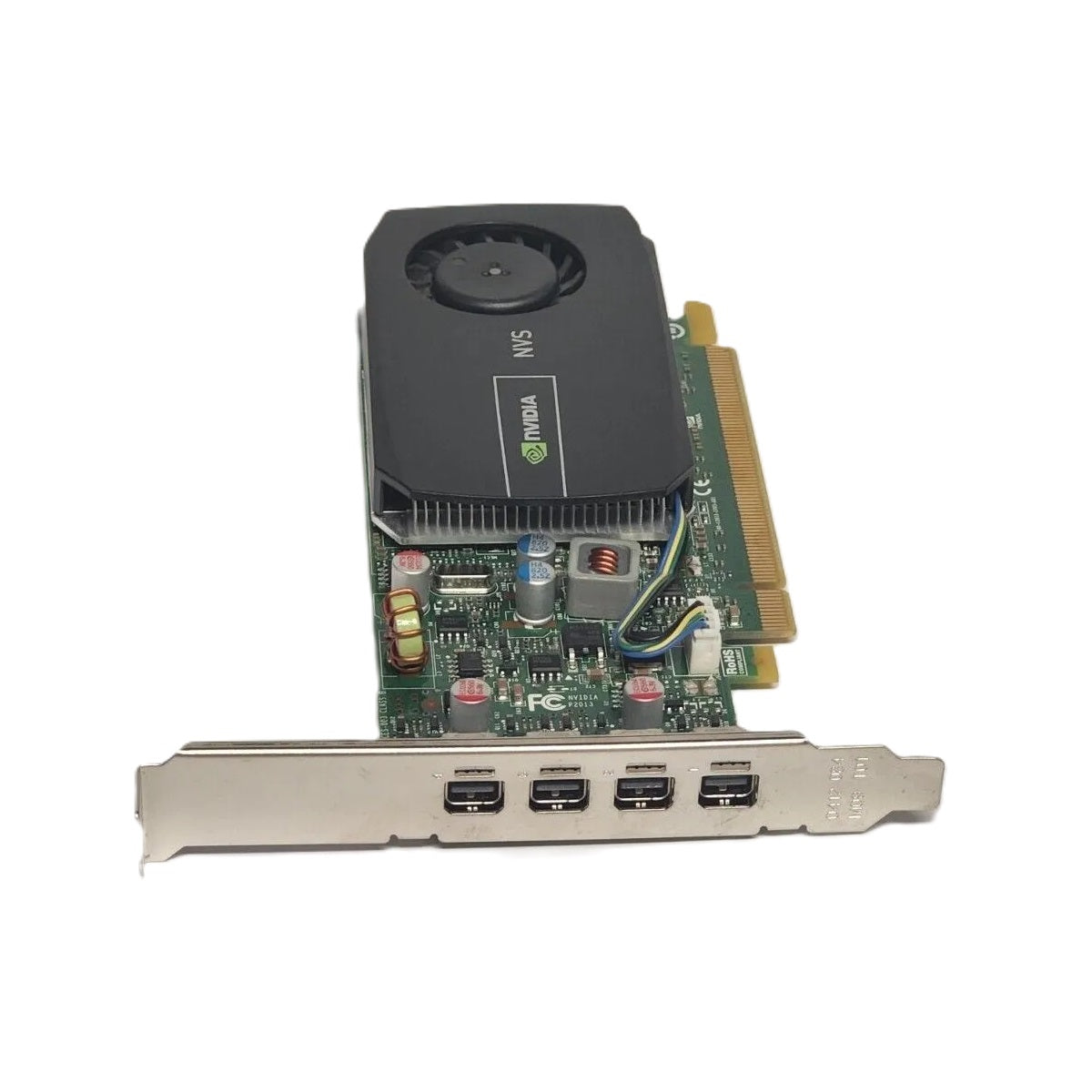 Nvidia NVS 510 2GB GDDR3 4-Mini DisplayPort PCI-Express Video Card