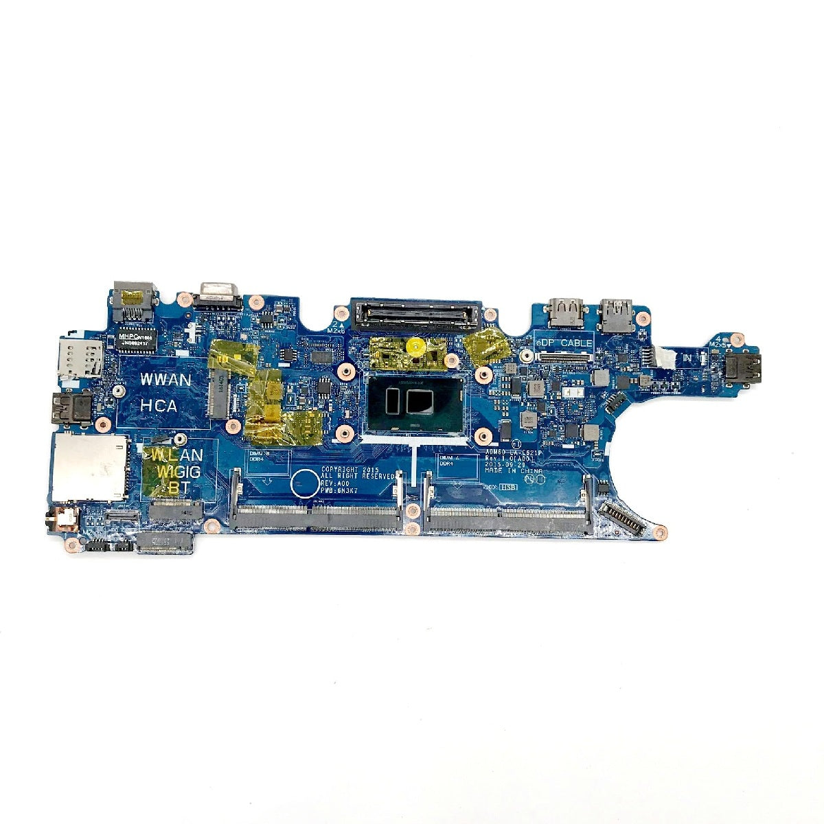 Dell Latitude 0YM98P-MBD E5270 Intel i5-6200U DDR4 Laptop Motherboard