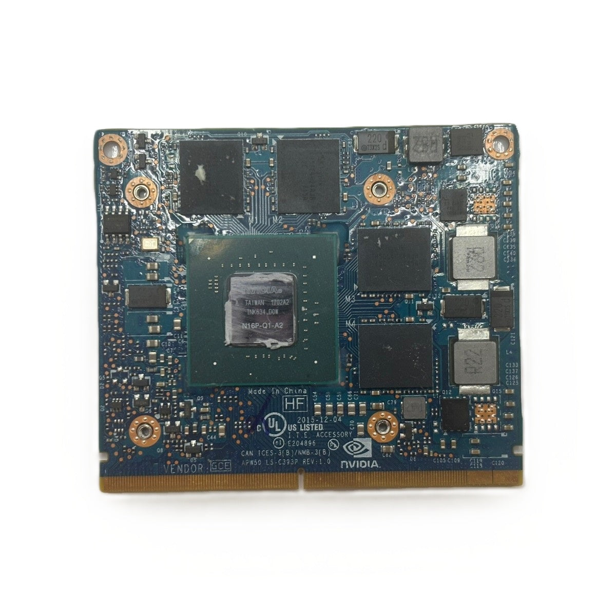 Nvidia Quadro 848261-001-GPU M1000M 2GB GDDR5 MXM Video Graphics Card GPU