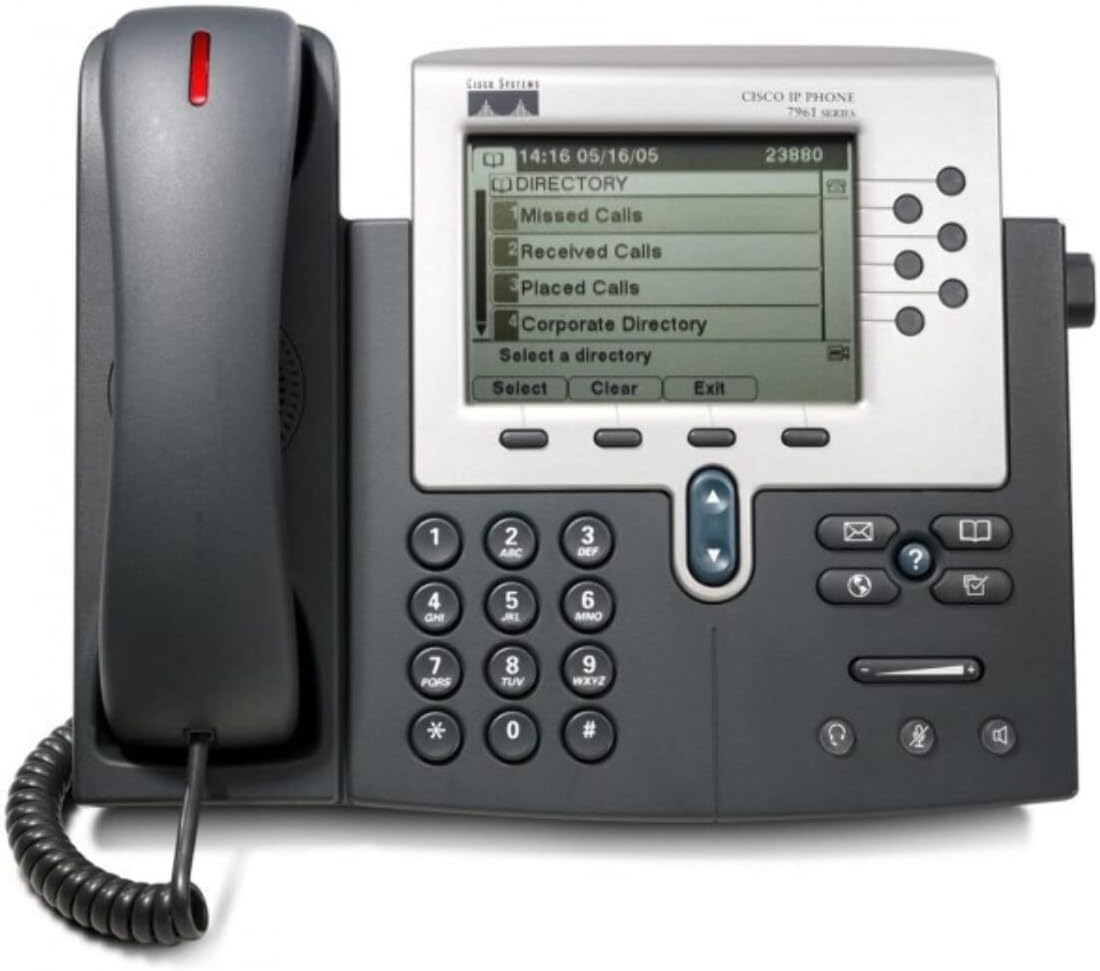 Cisco 7960G CP-7960G VoIP IP Display Telephone Phone 68-2685-01