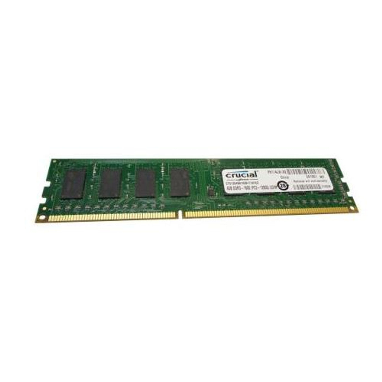Crucial CT51264BA160B.C16FKD 8GB (2x4GB) PC3-12800 DDR3 Desktop Memory