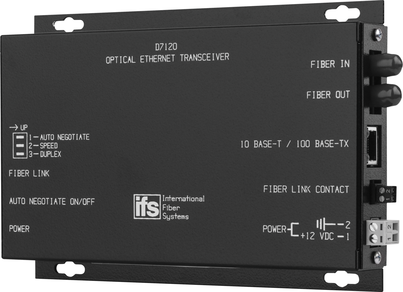 Interlogix D7130WDMA 10/100 Optical Ethernet Transceiver