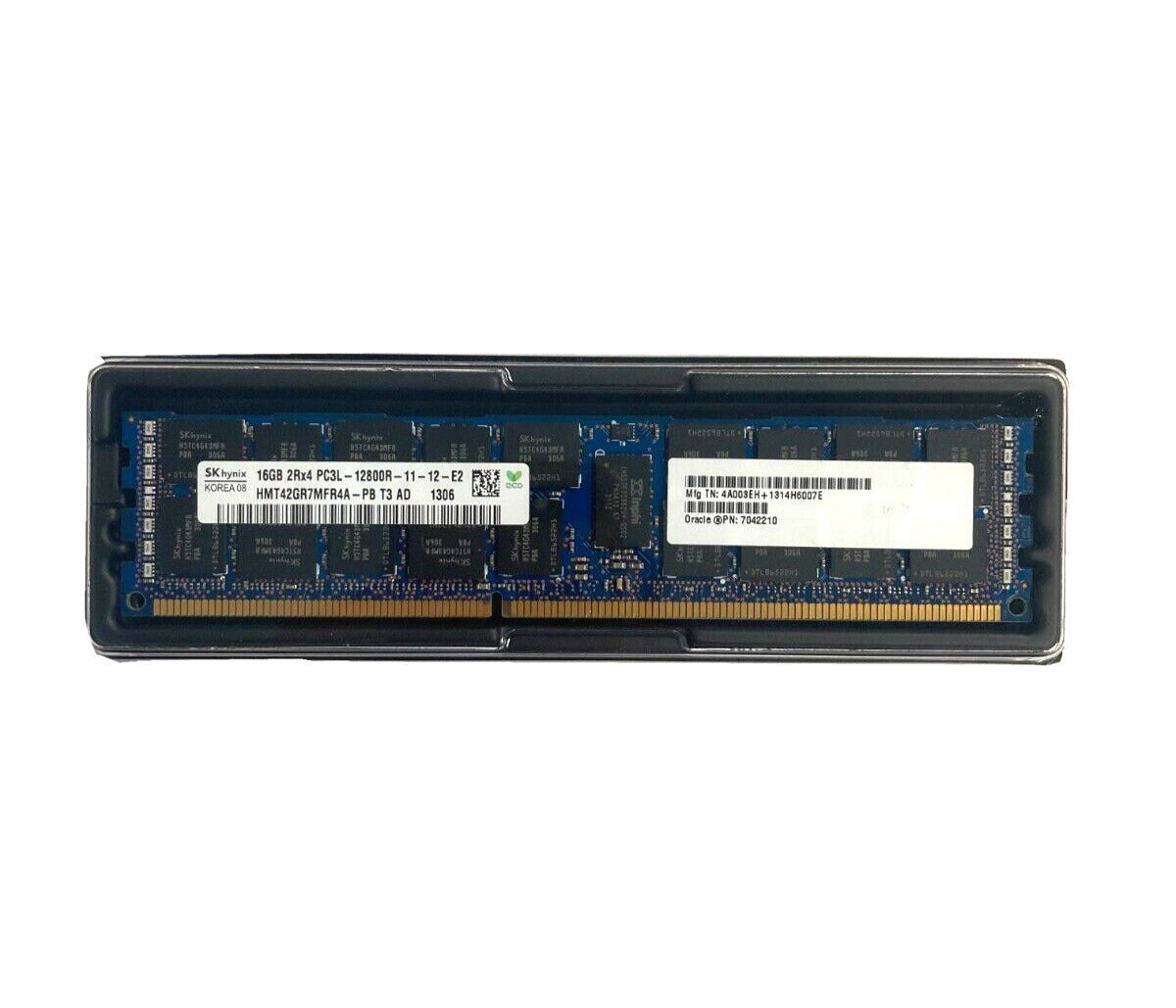 SK Hynix HMT42GR7MFR4A-PB 1x 16GB DDR3-1600 RDIMM PC3L-12800R Dual Rank x4 Module