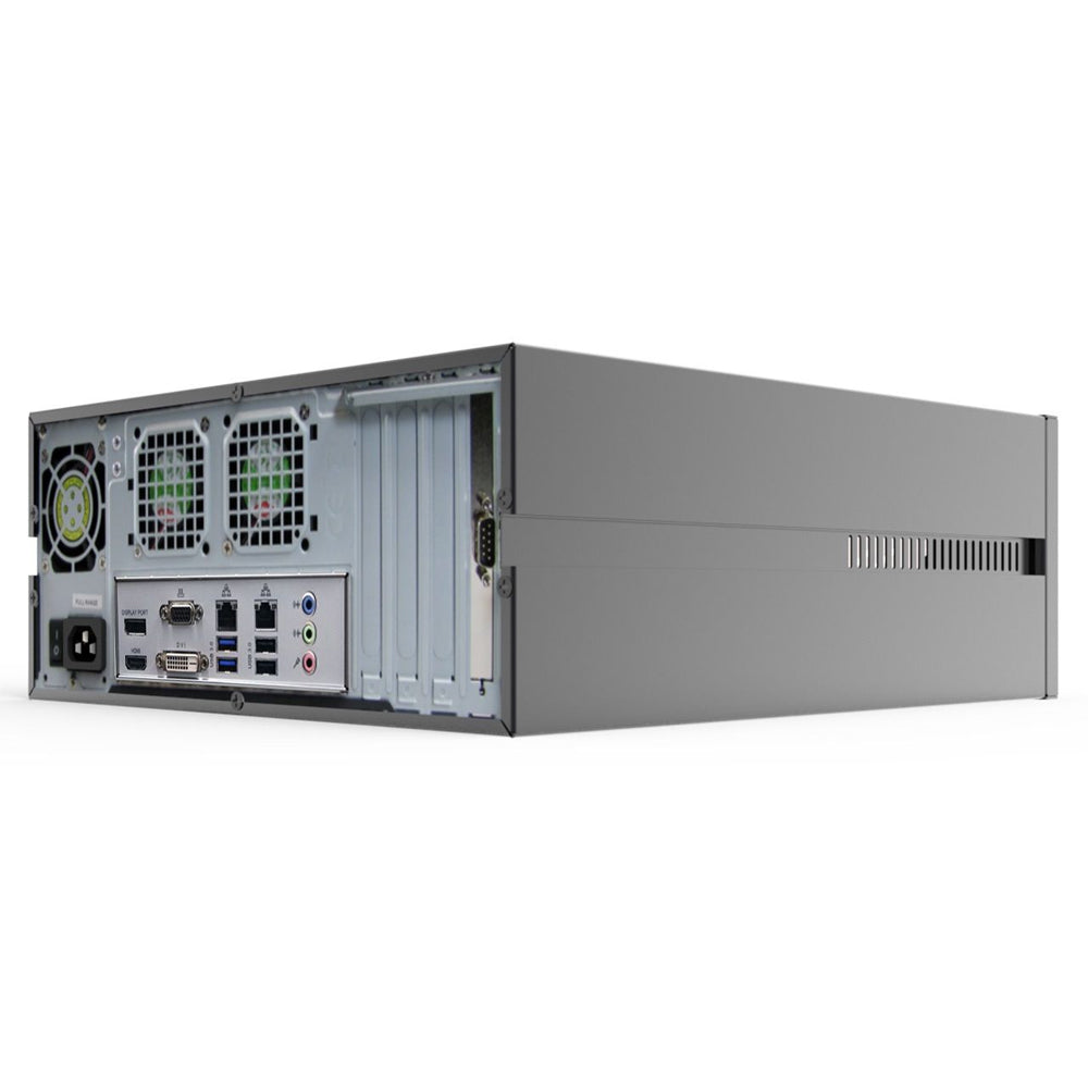 Exacq IP04-16T-DT IP Desktop Recorder with 4 IP Cameras Licenses (64 max), 16TB HDD