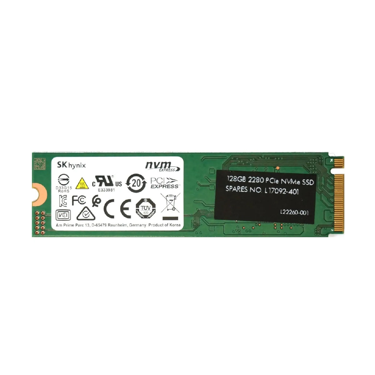 SK Hynix L15193-002-SSD-PK7 128GB M.2 Solid State Drive SSD HFM128GDJTNG-8310A ( Pack of 7 )