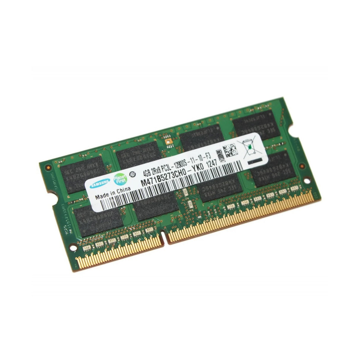 Samsung M471B5273CH0-YK0-RAM 8GB (2x4GB) PC3-12800 DDR3 Laptop Memory Ram