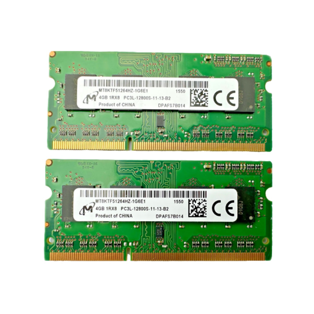 Micron MT8KTF51264HZ-1G6E1 - 4GB (1x4GB) 1600Mhz PC3L-12800S DDR3-1600 204-Pin SODIMM