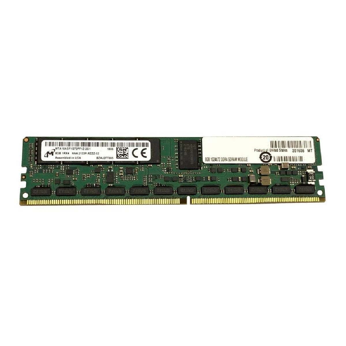 Micron MTA18ASF1G72PF1Z-2G1T12AA 8GB NN4-2133 NVDIMM Cache Memory