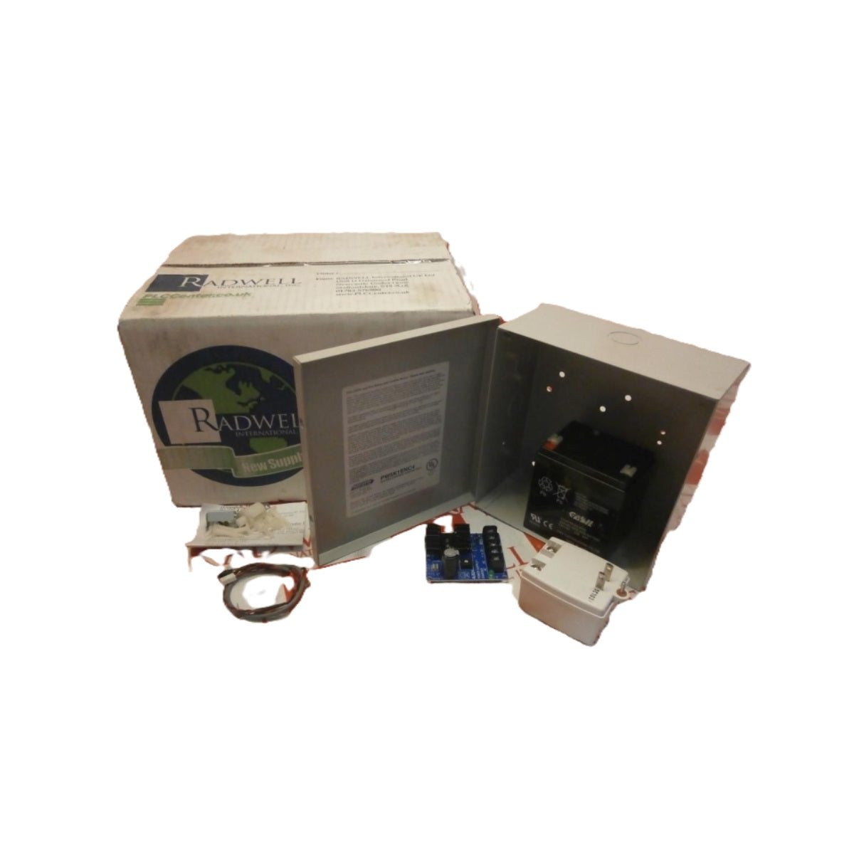 Honeywell PW5K1ENC4 Single Reader Enclosure includes plug-in 110V Transformer