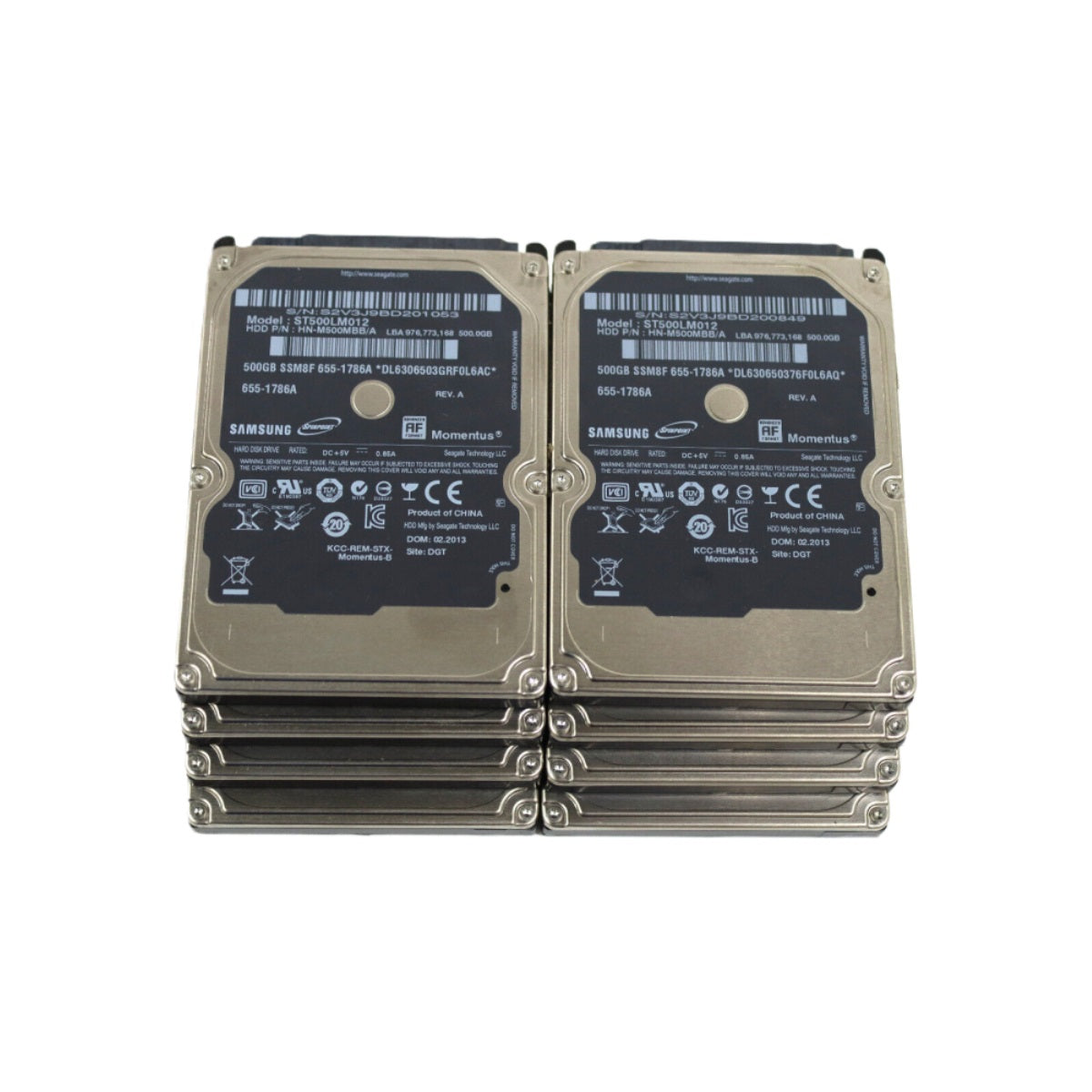 Apple Samsung Momentus 500GB 2.5" SATA Hard Drive HDD ST500LM012 655-1786A