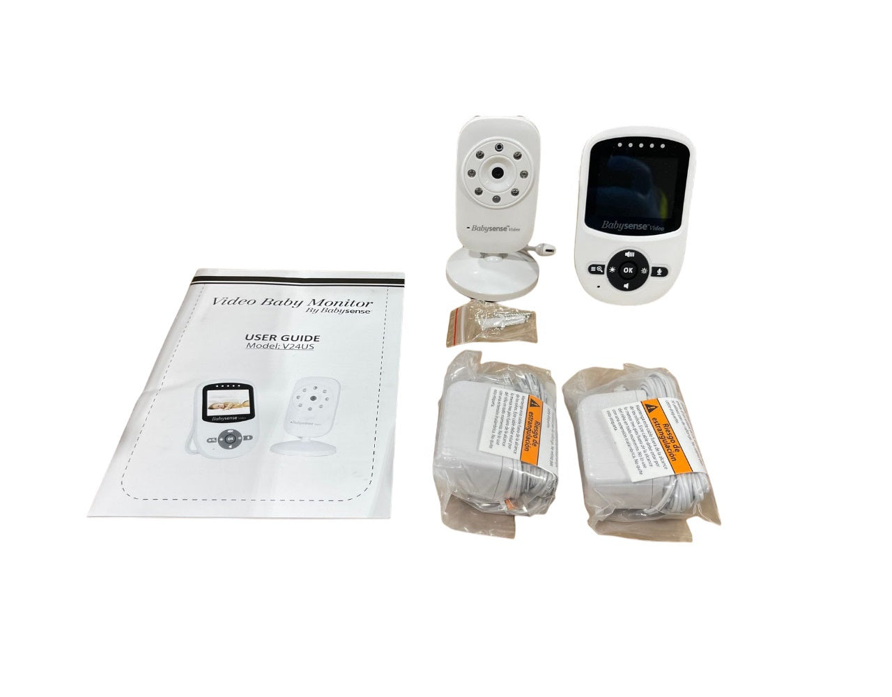 Babysense V24-US 2.4" LCD Display Video Baby Monitor with 1 Digital Camera