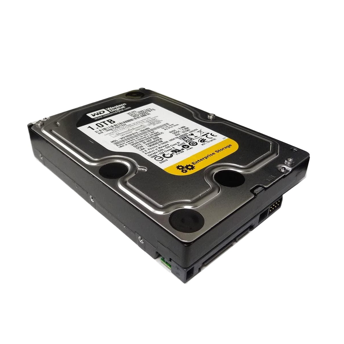 Western Digital 1 TB RE3 SATA 3 Gb/s 7200 RPM 32 MB Cache Bulk/OEM Enterprise Hard Drive - WD1002FBYS