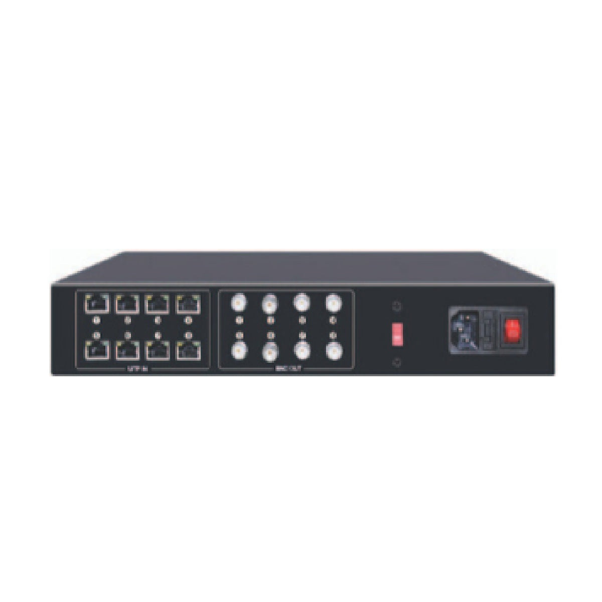 Video Balun CUTP084K HD Video Balun Transceiver for CCTV Security Systems