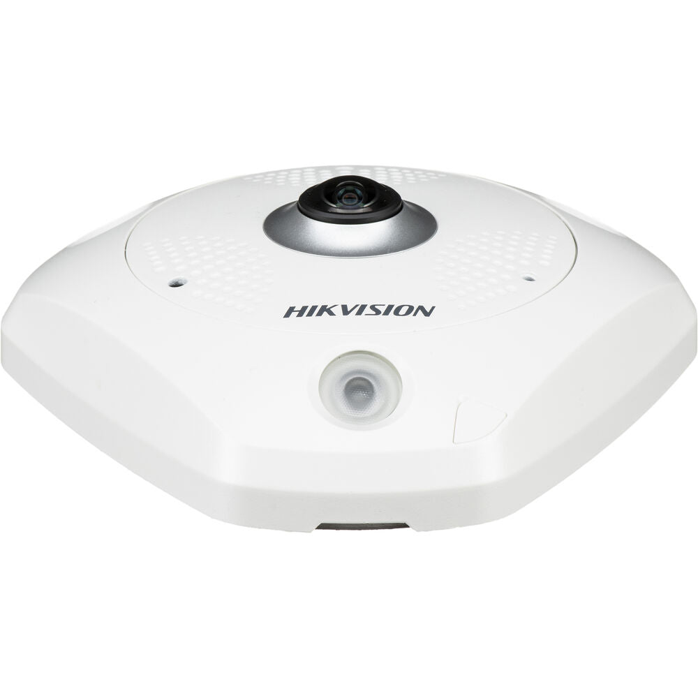 Hikvision DS-2CD6365G0E-IS 1.27mm 6MP Network Fisheye Camera, Night Vision, Heater