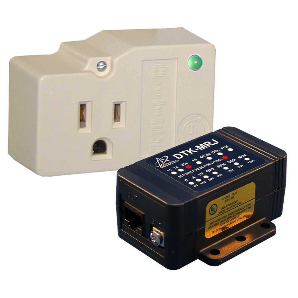 Ditek DTK-APK1 Alarm System Power and Dialer Surge Protector