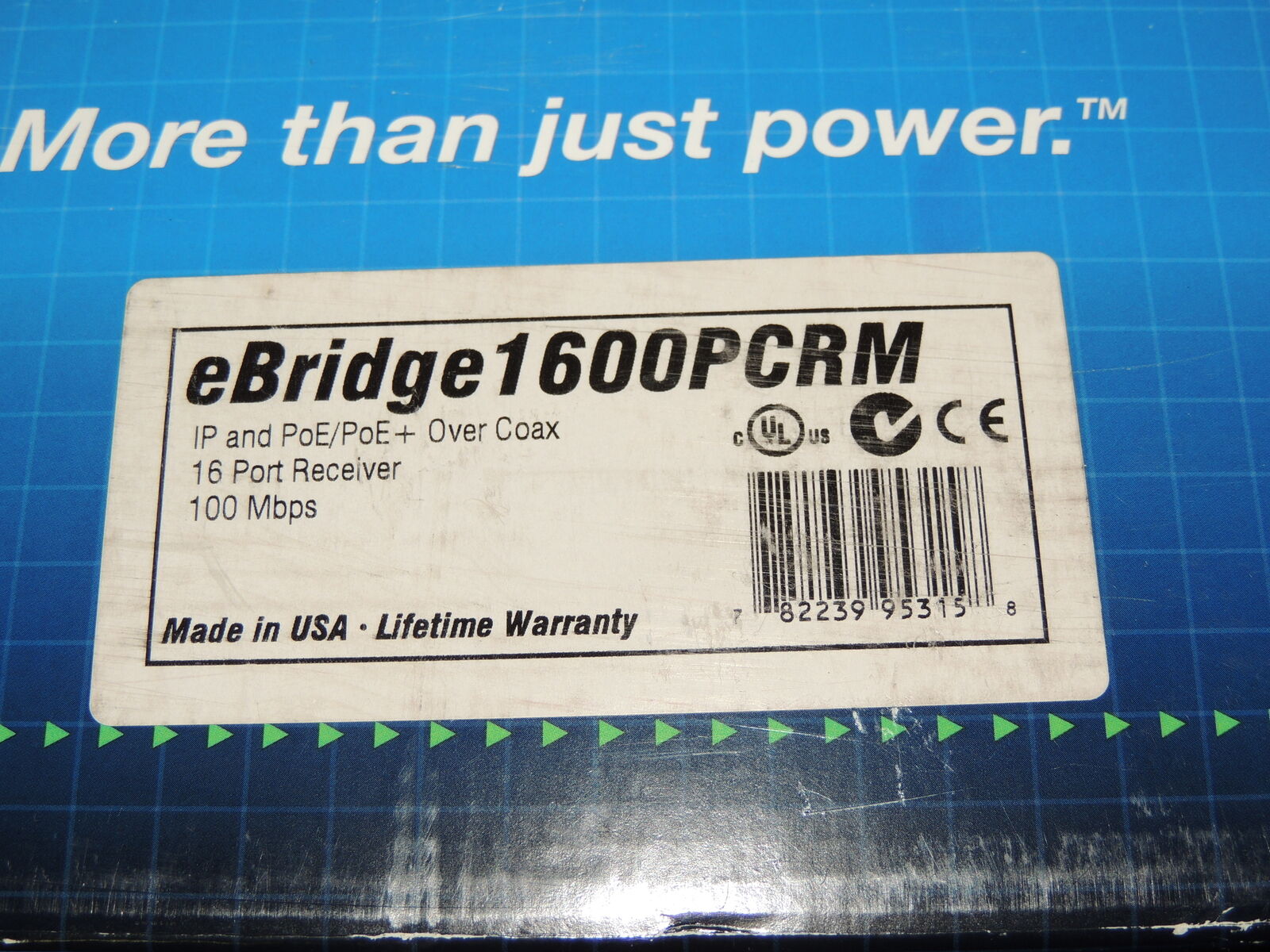 Altronix EBRIDGE1600PCRM 16-Port Ethernet over Coax Receiver