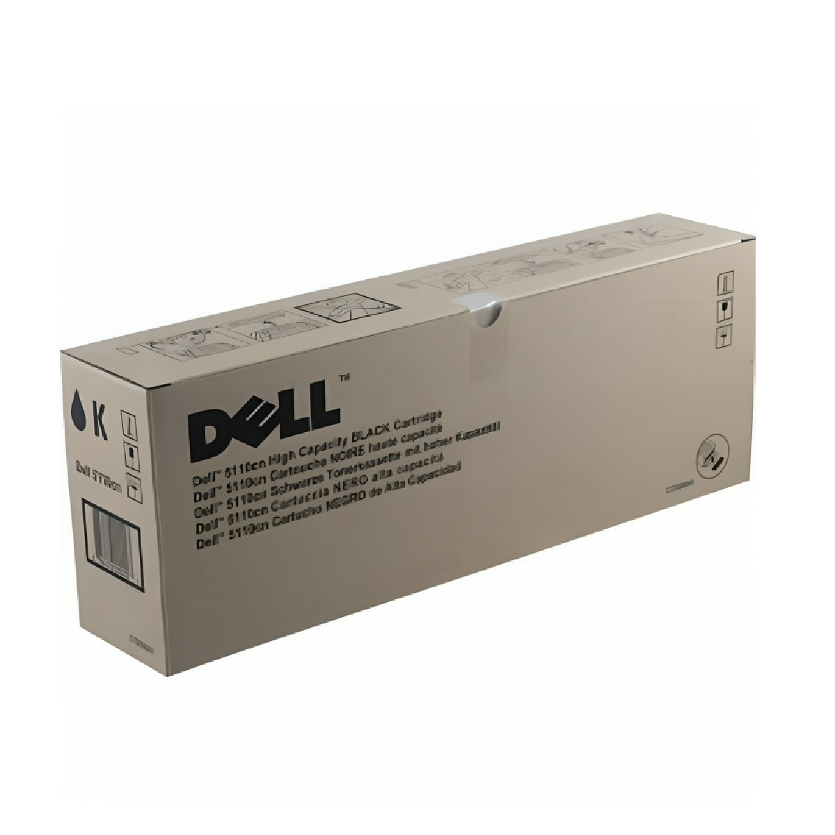 Dell GD898 High Capacity Black Toner Cartridge