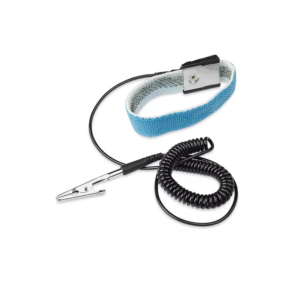 Uline H-935 Deluxe Adjustable Fabric Wrist Strap Grounder