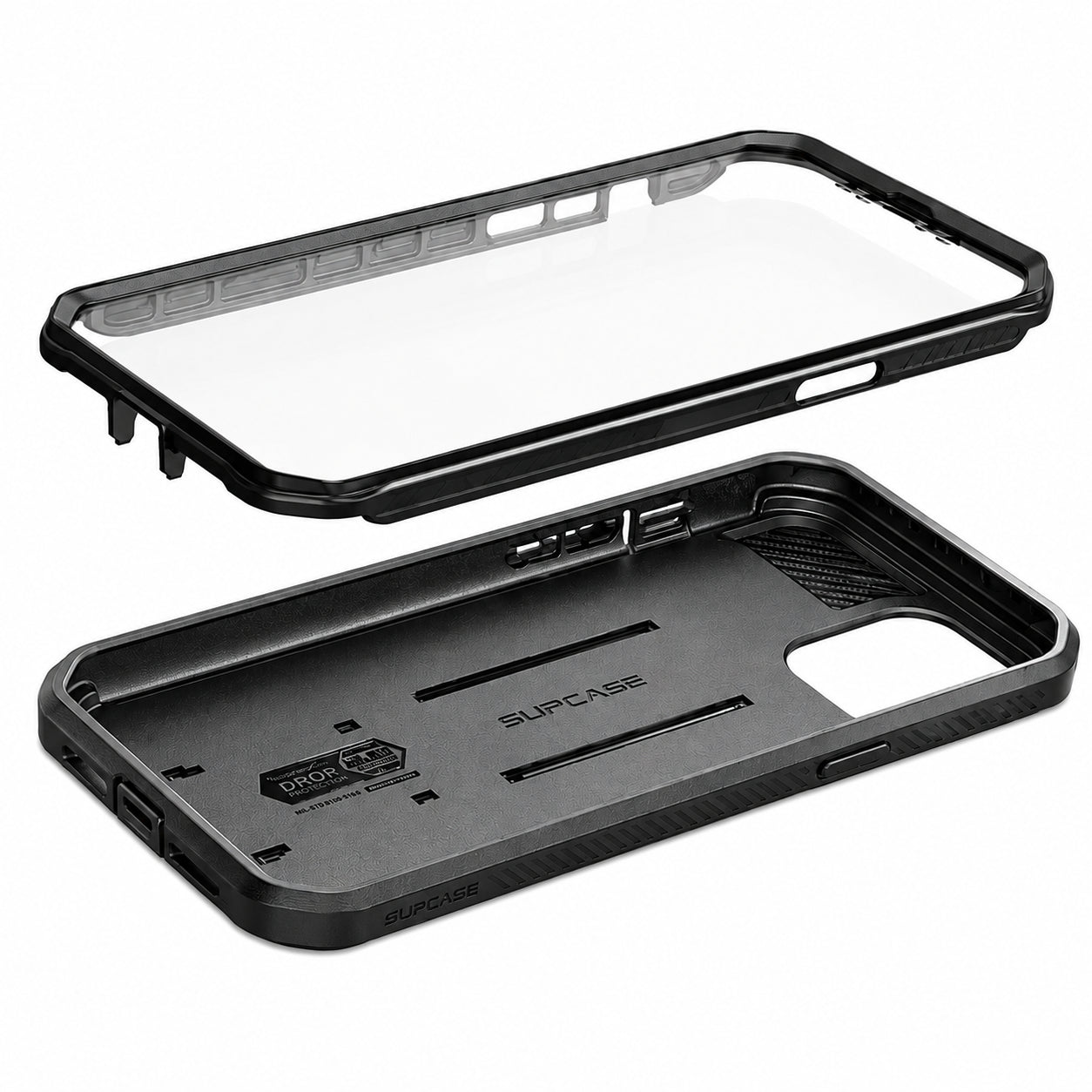 SUPCASE iPhone2020-5.4-UBPro-SP-Black Unicorn Beetle Pro Rugged Case for iPhone 12 mini
