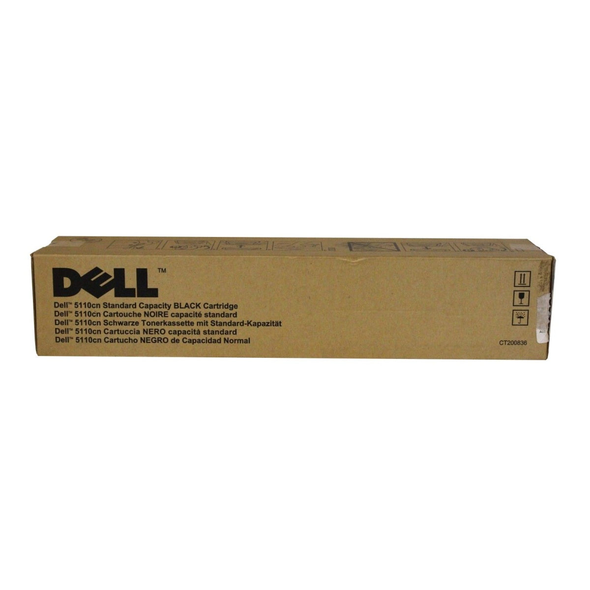 Dell JD746 Black Toner Cartridge 5110cn Color Laser Printer