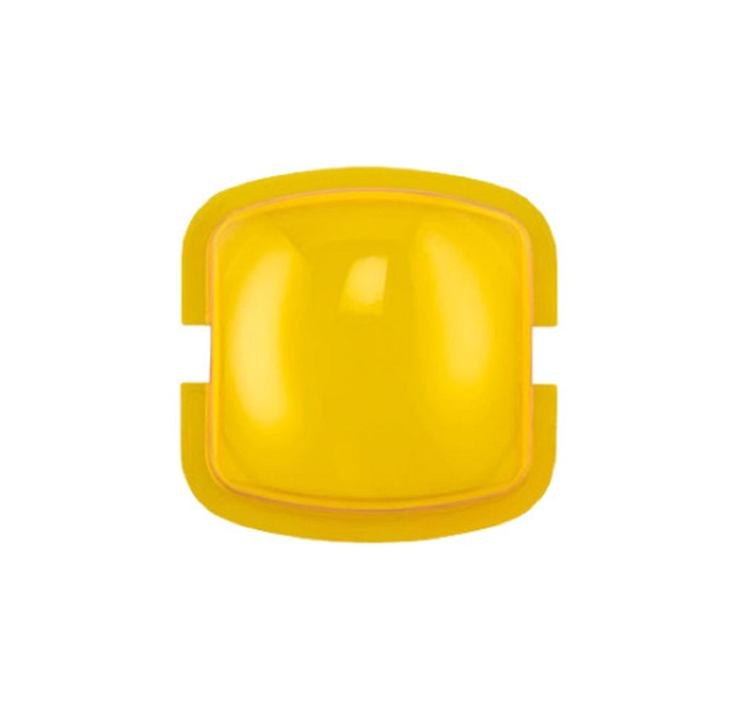 System Sensor LENS-A Lens for Indoor or Outdoor Wall Mount Strobes, Amber