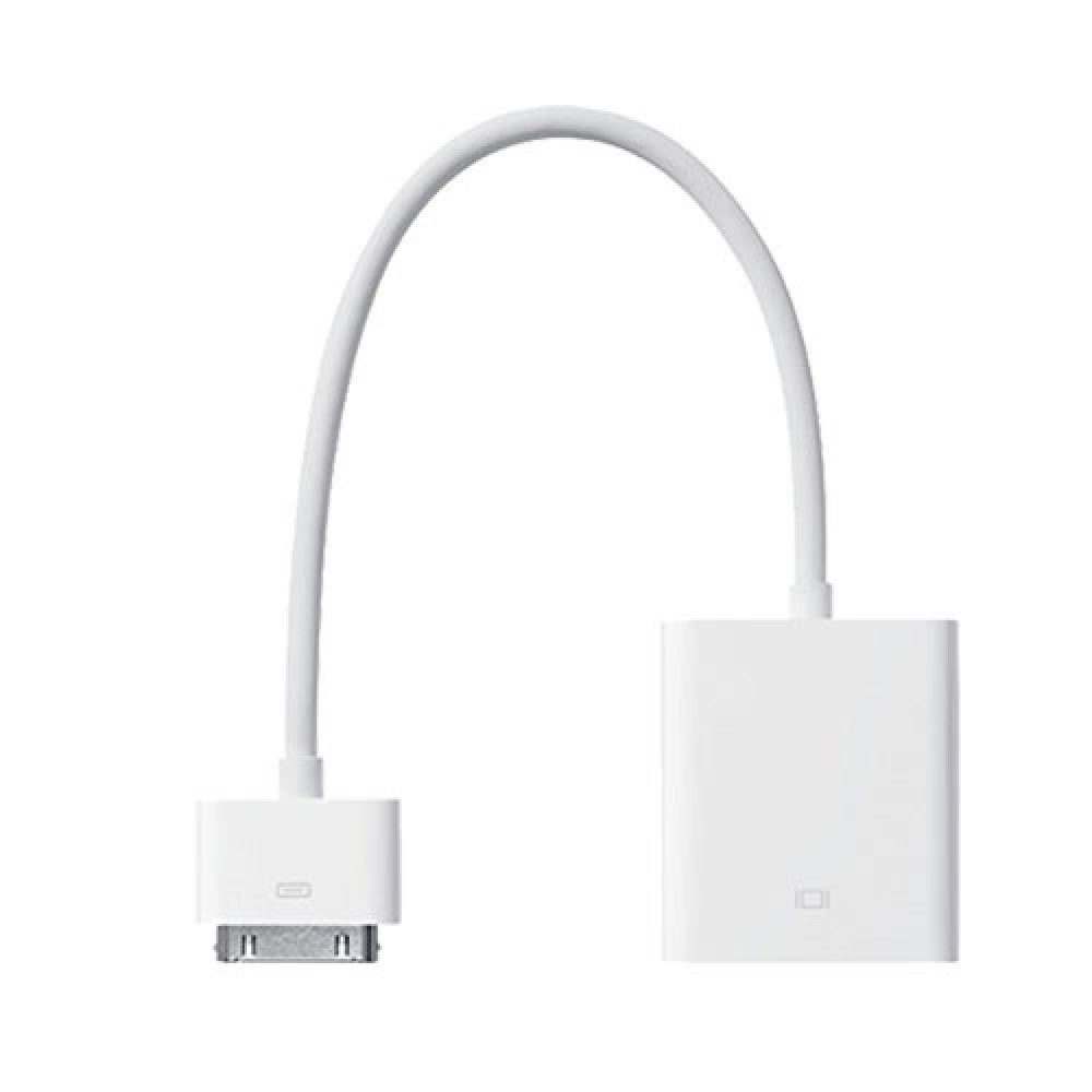 Apple MC552ZM/B 30-Pin Dock Connector to VGA Adapter