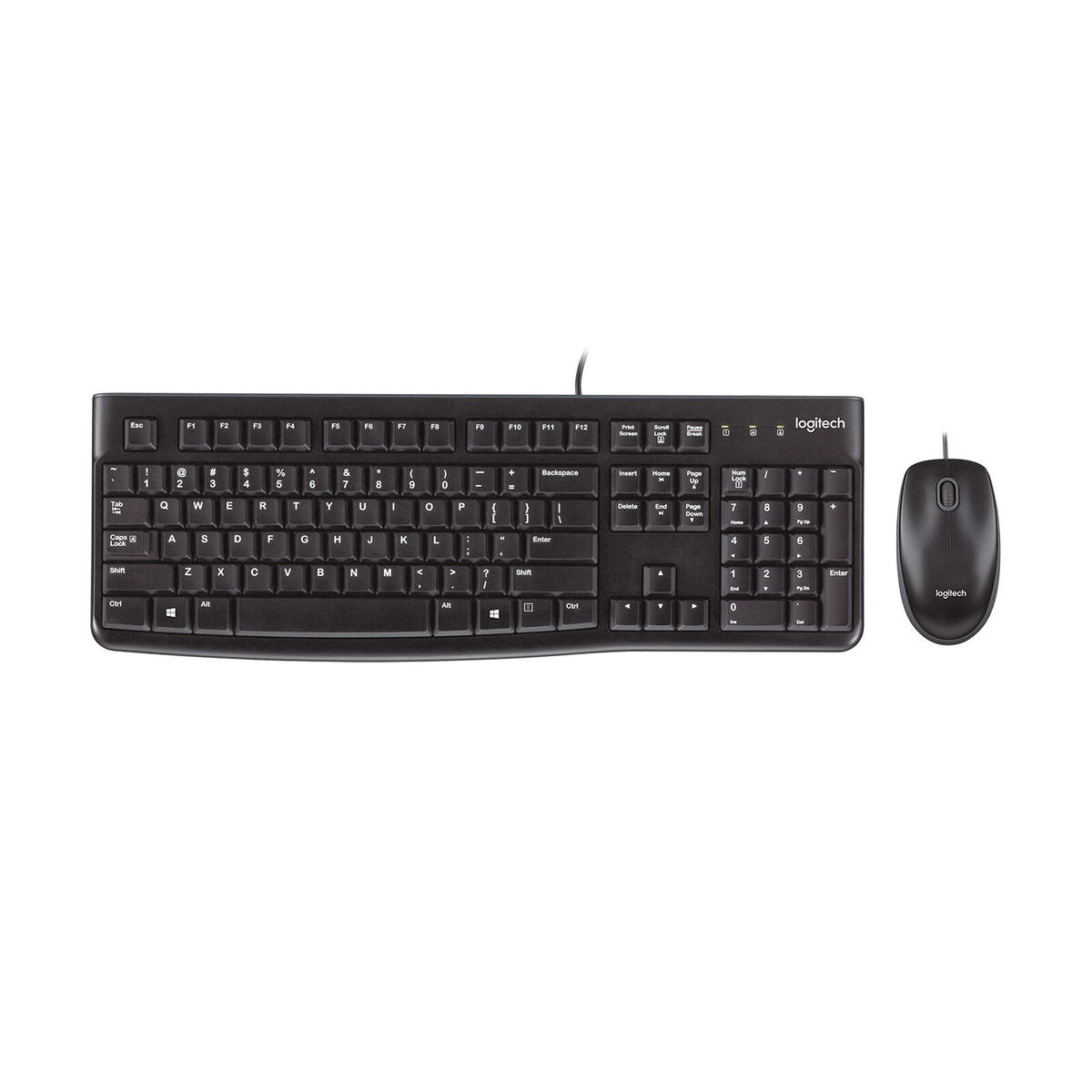Logitech MK120 Wired USB Keyboard and Mouse