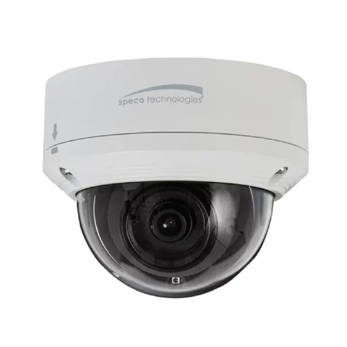 Speco O4VLD5 4MP IR H.265 Indoor/Outdoor Dome IP Security Camera - Speco Cloud Enabled, with Junction Box_x000D_
