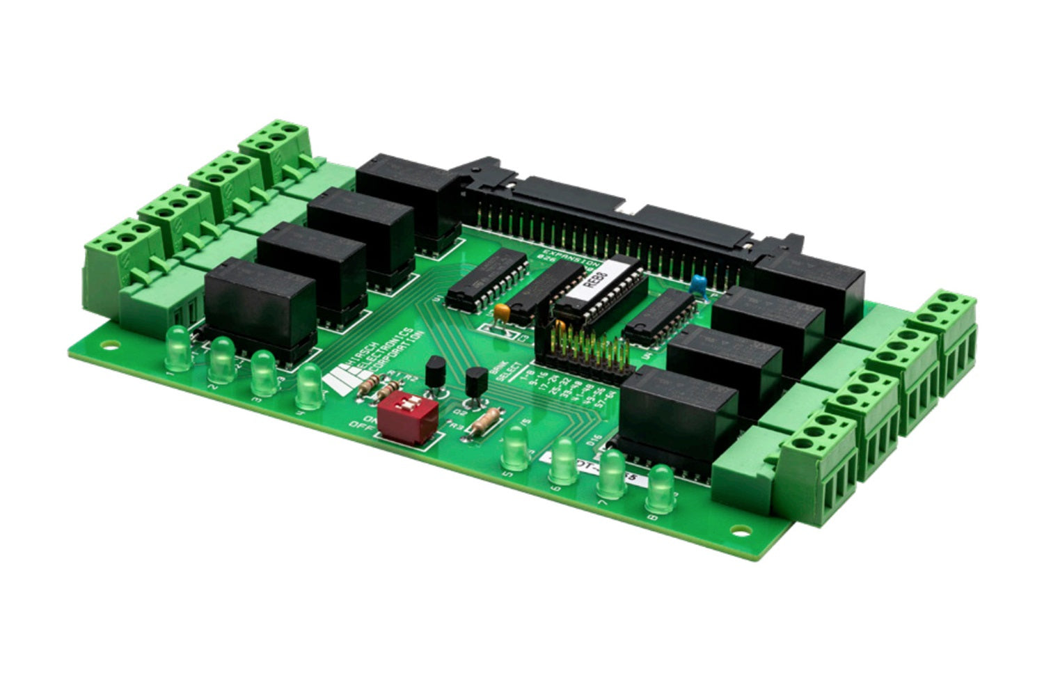 Identiv REB8 Relay Expansion Board with Eight (8) Dry Relay Outputs